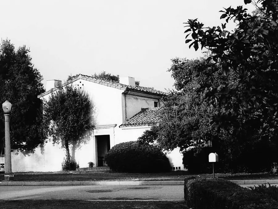 Edwin Hubble House in San Marino, historic photo